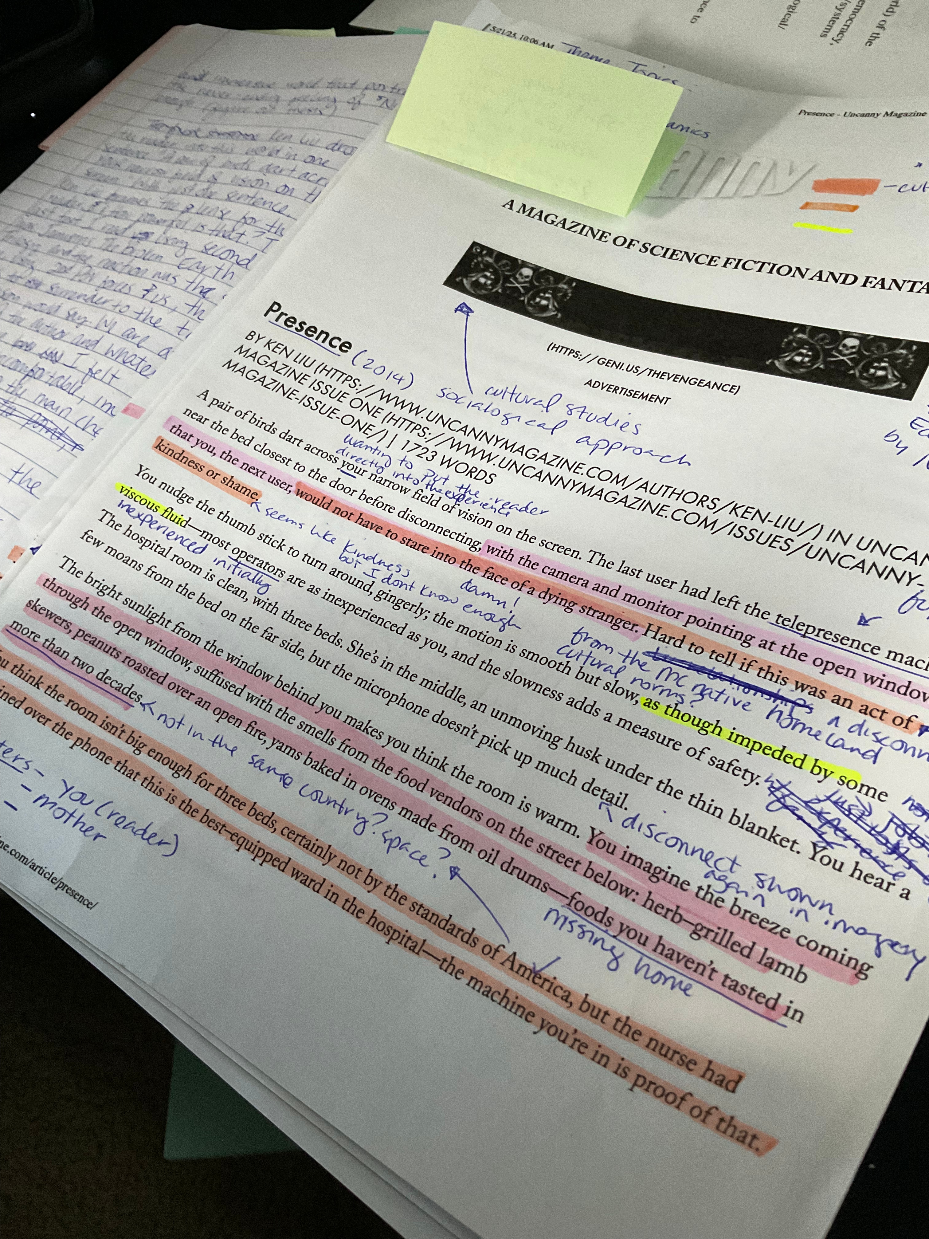 Short Story Sessions: Empathy and Identity in ‘Presence’ by Ken Liu